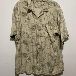 Tommy Bahama 100% silk shirt size Large